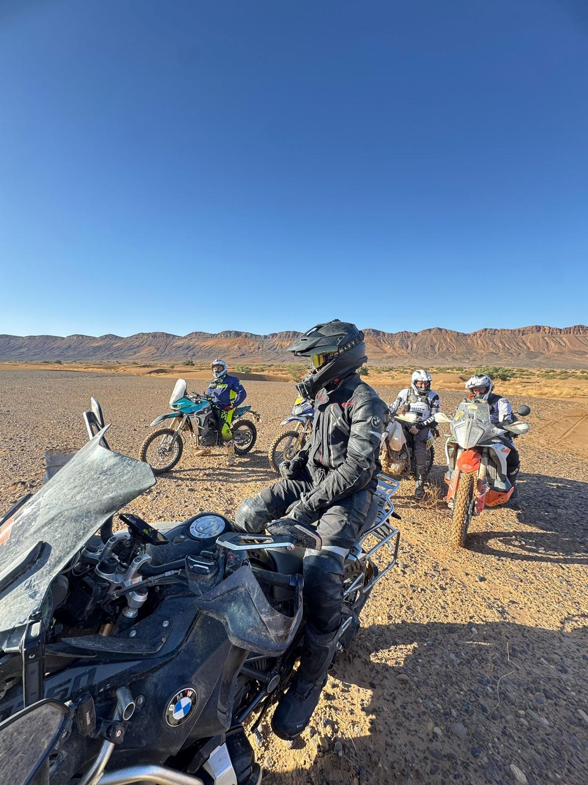 Marruecos en moto Trail