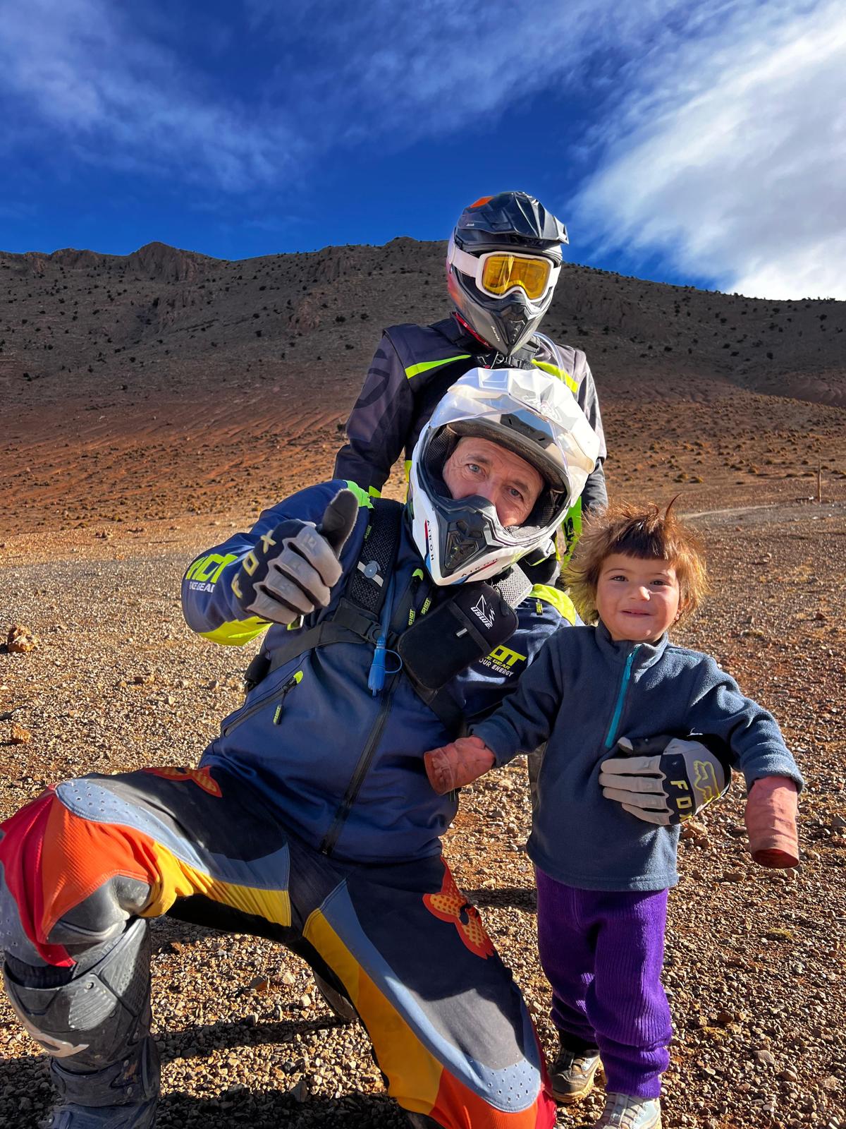 Marruecos en moto Trail