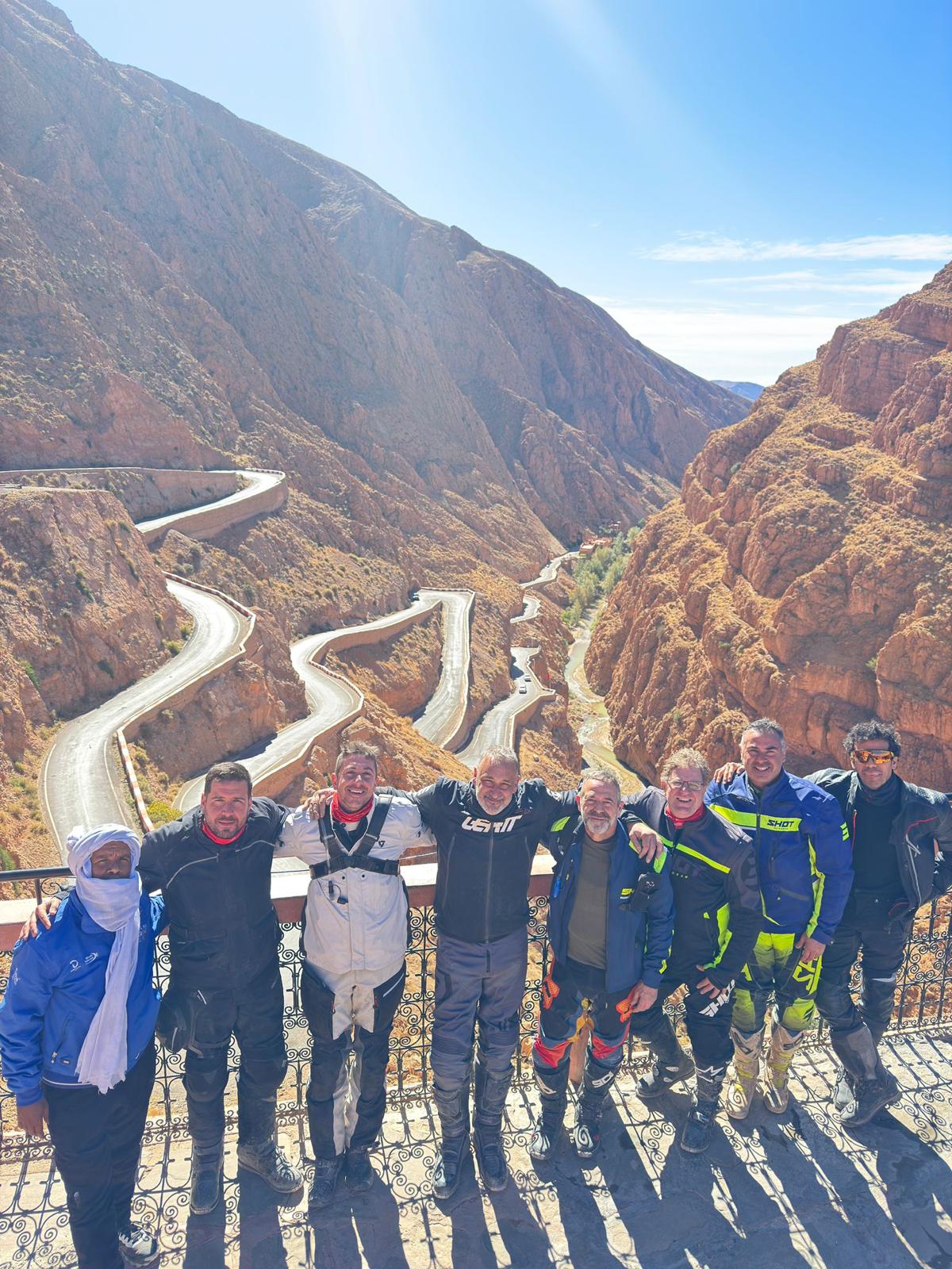 Marruecos en moto Trail